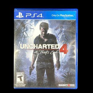 Uncharted 4: A Thiefs End PS4 Game